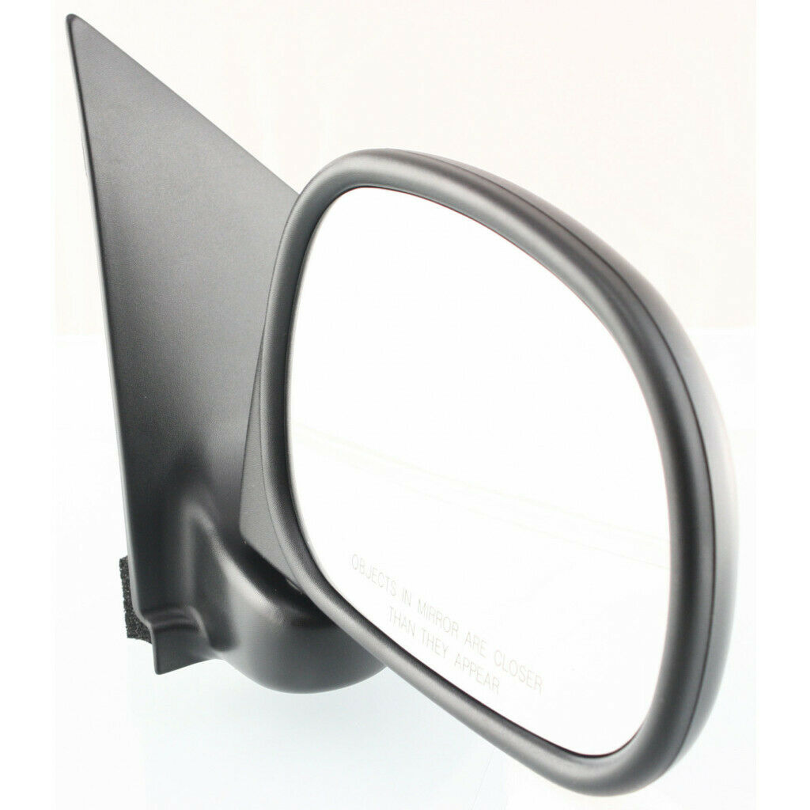 FO1321132 ford f 150 1997 2002 right side mirror manual rectangular style black textured t 5