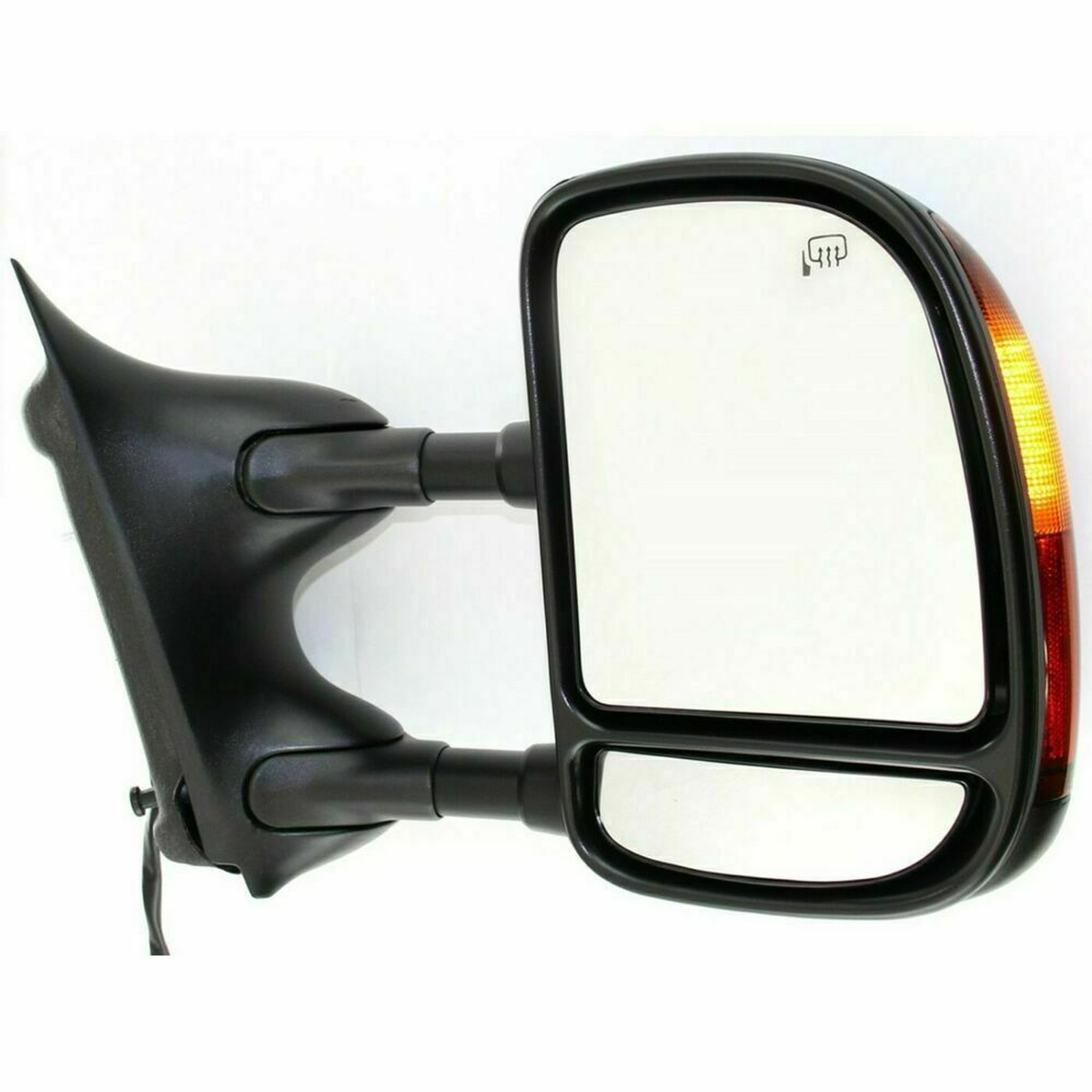 FO1321268 ford super duty 2003 2007 right side mirror power htd textured with signal foldi 2