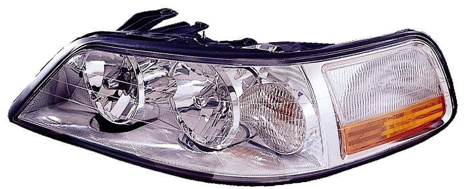FO2502184V lincoln town car 2003 2004 left headlight without hid fo2502184v 1