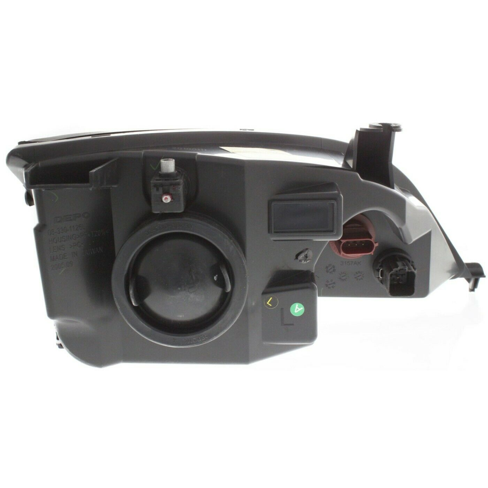 FO2502210 ford focus 2005 2007 left headlight exclude svt hq fo2502210 4