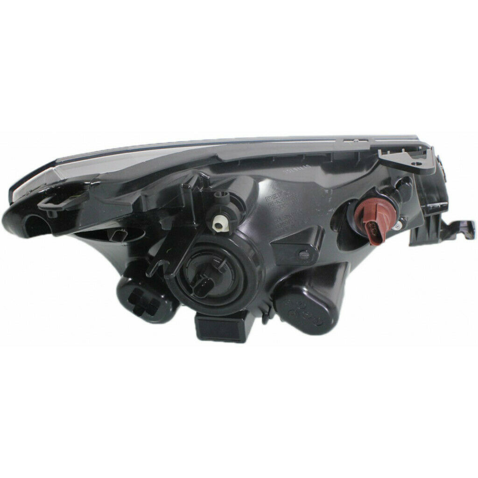FO2502269 ford focus 2009 2011 left headlight black chrome trim cpe 09 10 sdn ses 10 11 hq 2