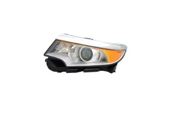 FORD EDGE 2011-2014 — HALOGEN HEAD LIGHT LH; CHROME; W/O SPORT/LOGO; EDGE 2011-2014