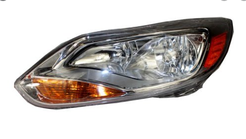 FORD FOCUS 2012-2018 — HEAD LAMP LH; FITS S/SE/SEL; FOCUS 2012-2014 CAPA