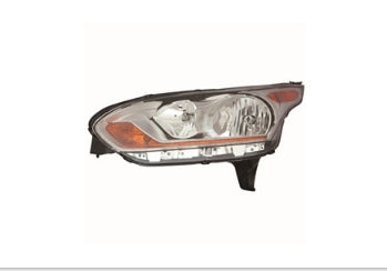 FORD TRANSIT CONNECT 2014-2023 — HEAD LIGHT LH; W/ ADAPTIVE; CHROME BEZEL; XLT/TITANIUM MODELS; TRANSIT_CONNECT 2014-2018 CAPA