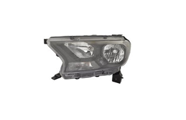 FORD RANGER_PICKUP 2019-2023 — HALOGEN HEAD LIGHT LH; CLEAR SIGNAL; FITS 2019-2023 XLT/ 2021-2023 XL; RANGER_PICKUP 2019-2023 CAPA