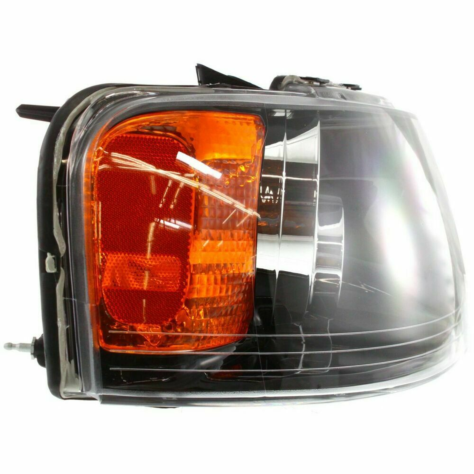 FO2503198 ford expedition 2003 2006 right headlight black bezelw off road pkg hq fo2503198 3