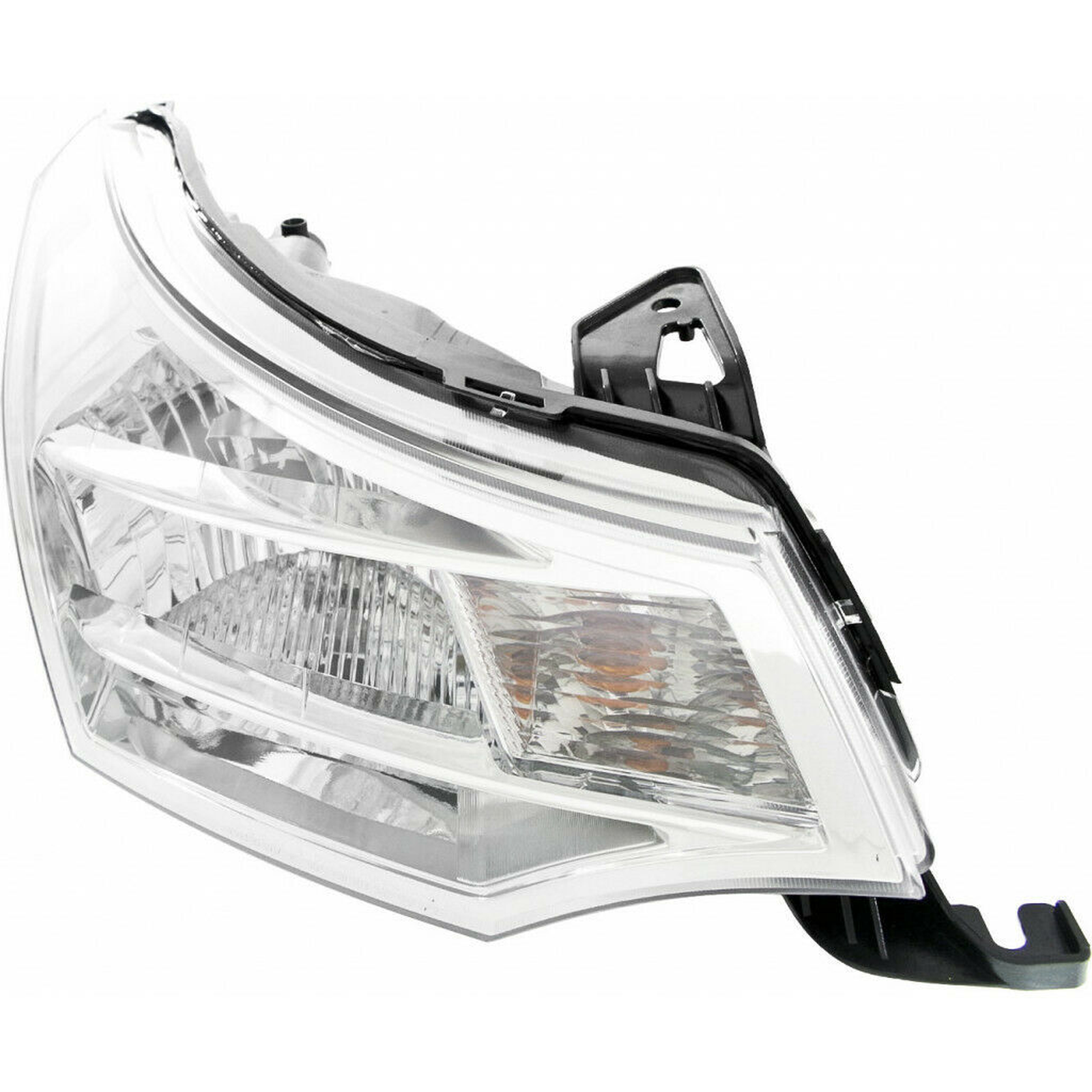 FO2503244 ford focus 2008 2011 right headlight bright chrome trim exclude 10 11 sdn ses mo 3