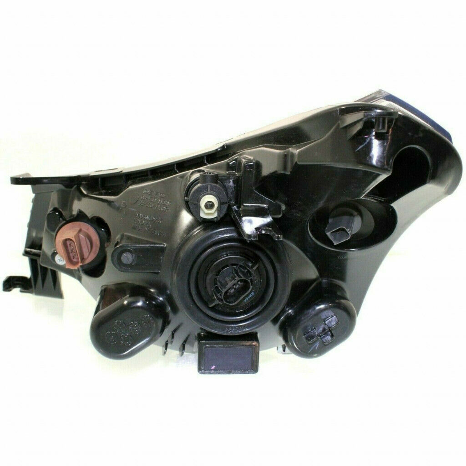 FO2503269 ford focus 2009 2011 right headlight black chrome trim cpe 09 10 sdn ses 10 11 h 2