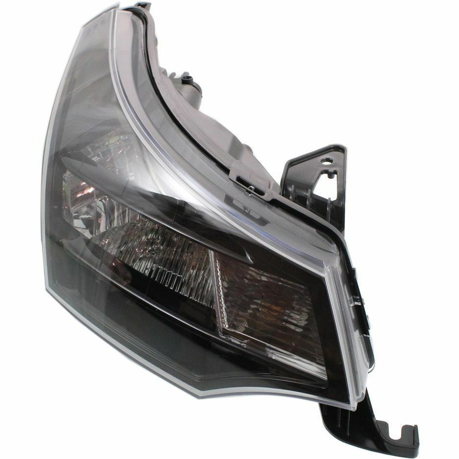 FO2503269 ford focus 2009 2011 right headlight black chrome trim cpe 09 10 sdn ses 10 11 h 5