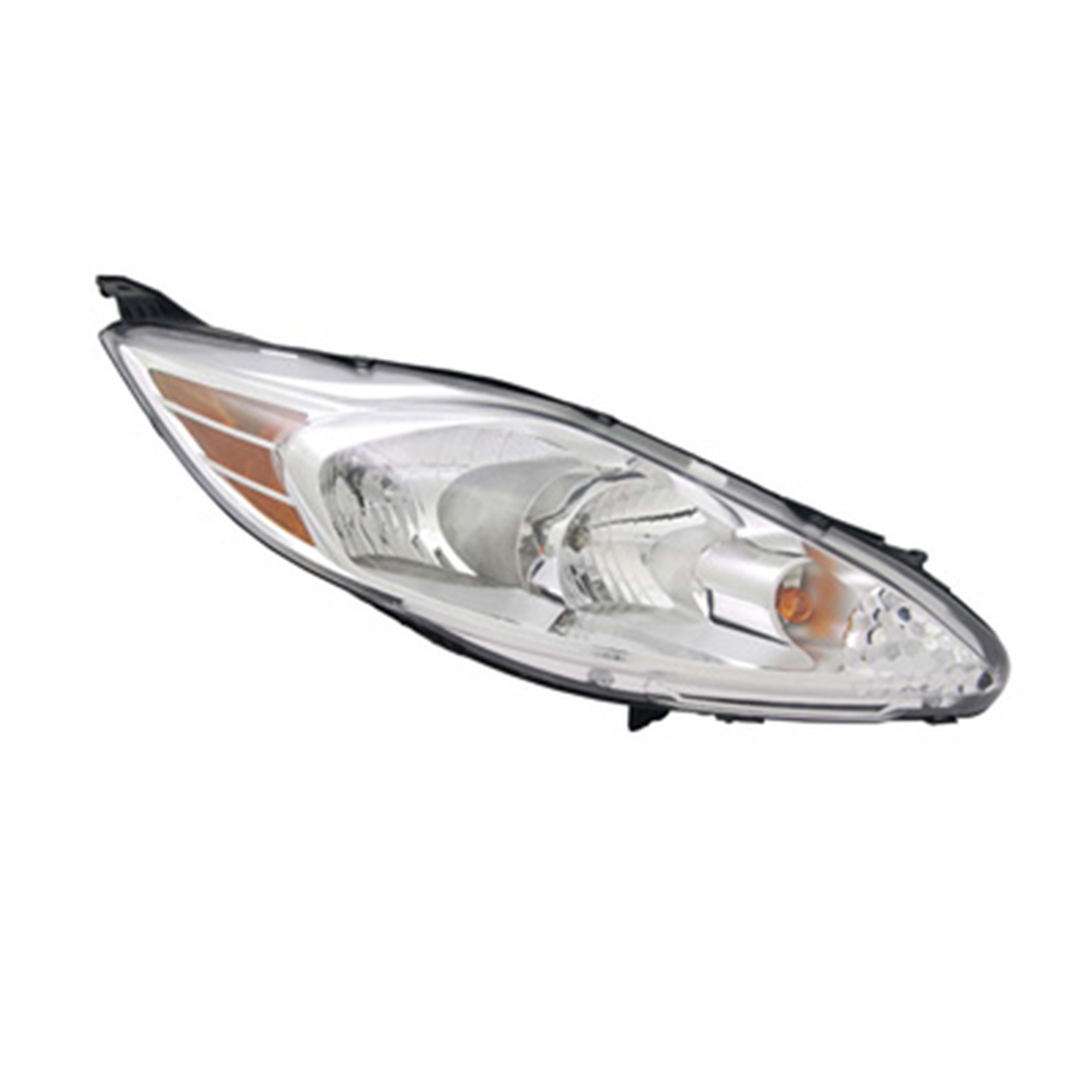 FO2503295 ford fiesta 2011 2013 right headlight without appearance pkg without black surro 1