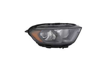 FORD ECOSPORT 2018-2022 — HALOGEN HEADLIGHT RH; BLACK BEZEL; W/ LED DRL; ECOSPORT 2018-2022 CAPA