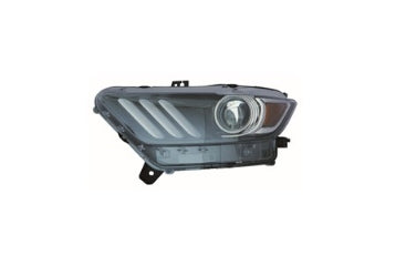 FORD MUSTANG 2015-2017 — HID HEADLIGHT LH; W/ LED ACCENT; MUSTANG/GT 15-17; SHELBY_GT350 18-20/GT500 20-22 CAPA