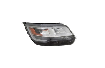 FORD EXPLORER 2016-2019 — HEADLIGHT RH; CHROME; W/O SIGNATURE; BASE/XLT MODELS; 2016-2018 (TO 4/18) 2019; POLICE 2016-2019