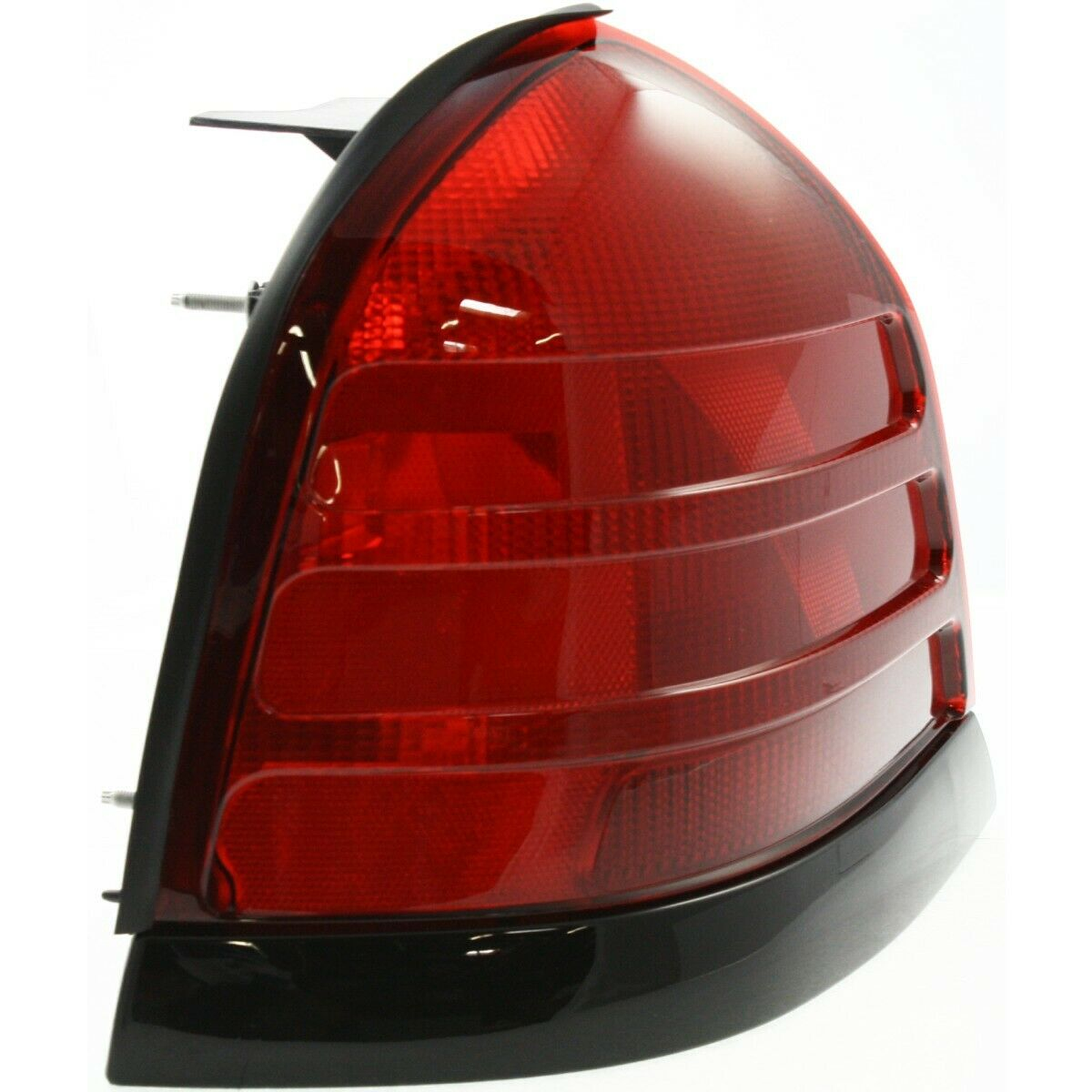 FO2800160 ford crown victoria 2000 2011 left taillight black moulding 2 bulb red hq fo2800 3