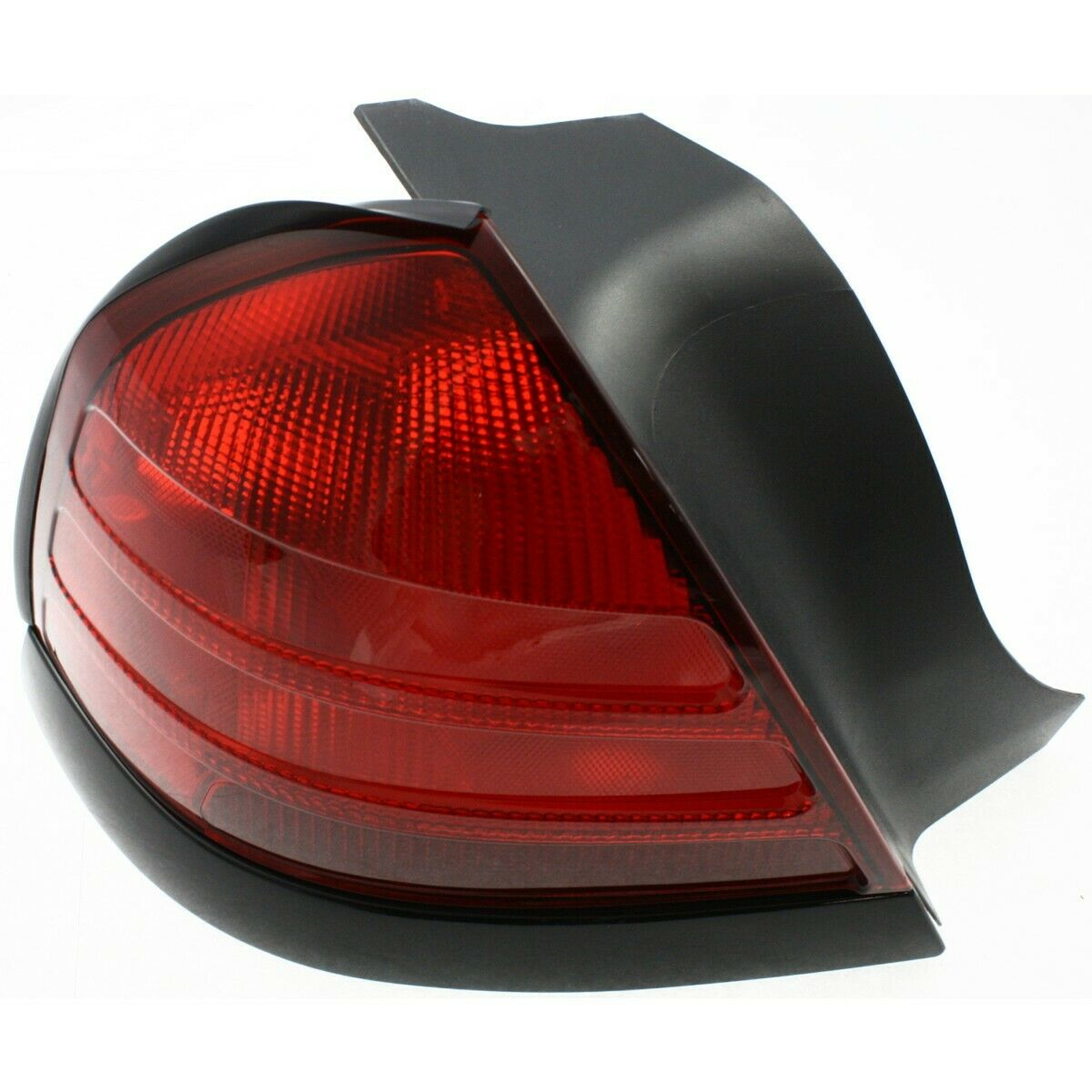 FO2800160 ford crown victoria 2000 2011 left taillight black moulding 2 bulb red hq fo2800 5