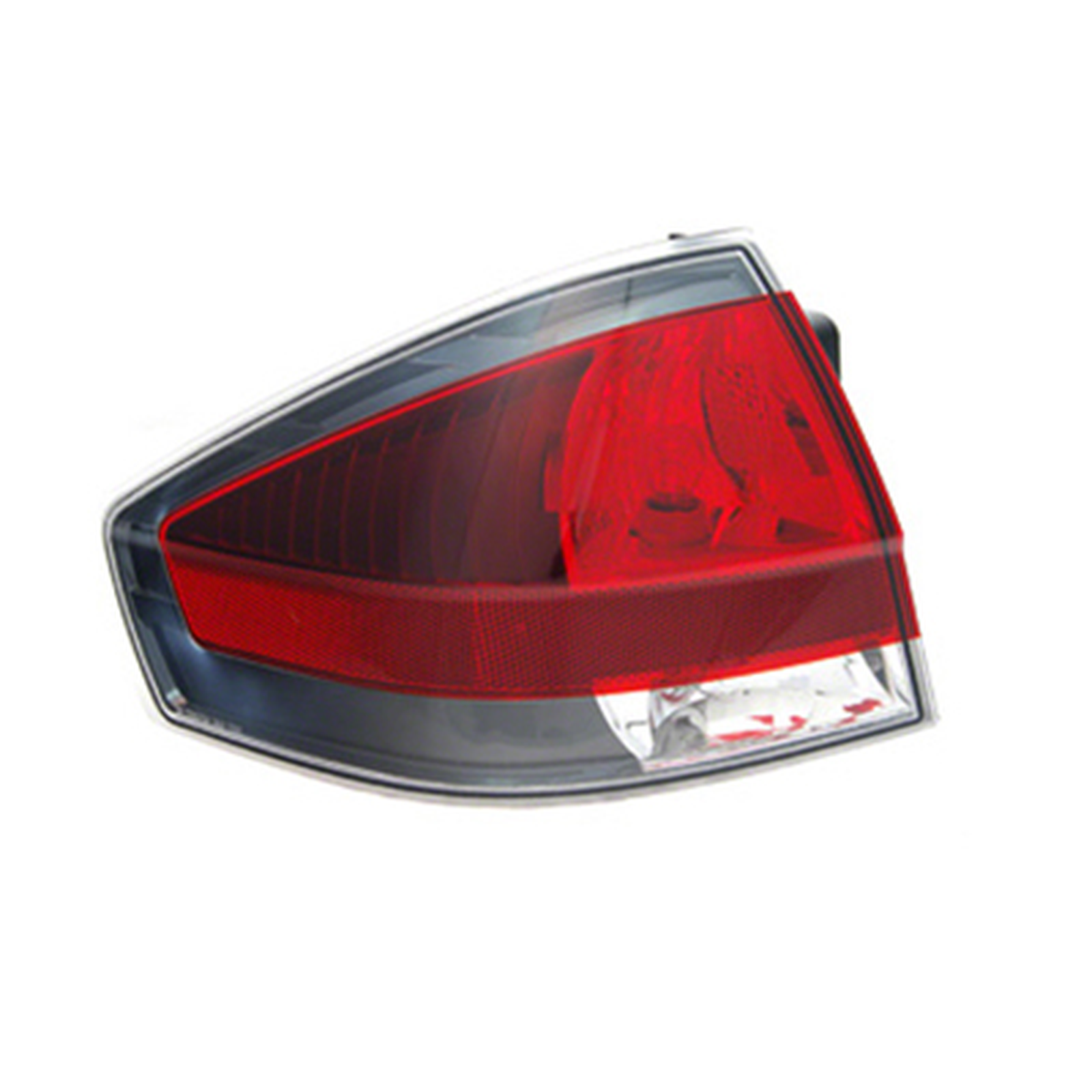 FO2800218 ford focus 2009 2011 left taillight with dark smoked chrome trim cpe ses sdn hq  1
