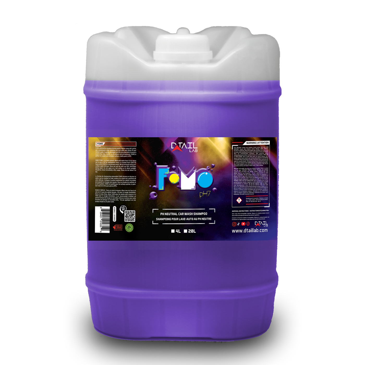 FOMO pH Neutral Car Wash Shampoo