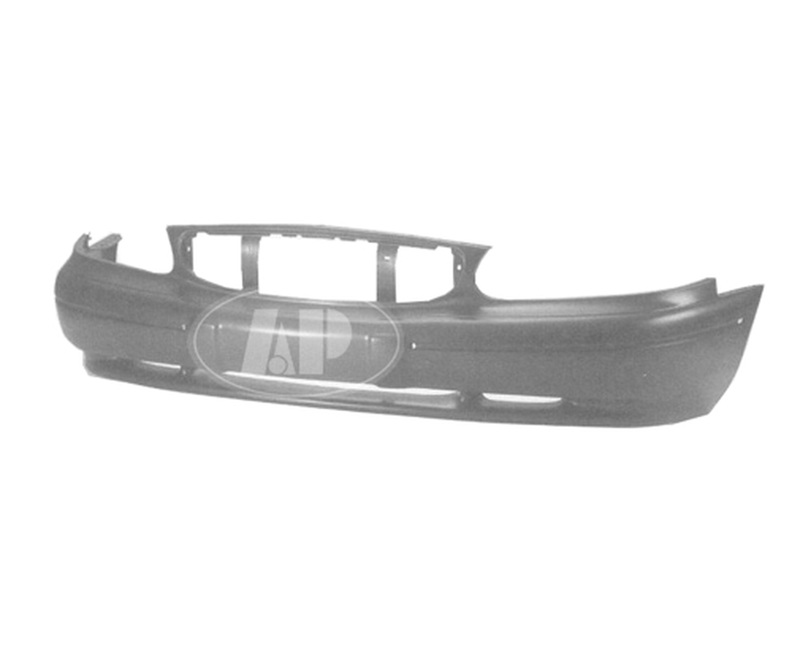 GM1000543 buick century 1997 2003 bumper front primed gm1000543 1