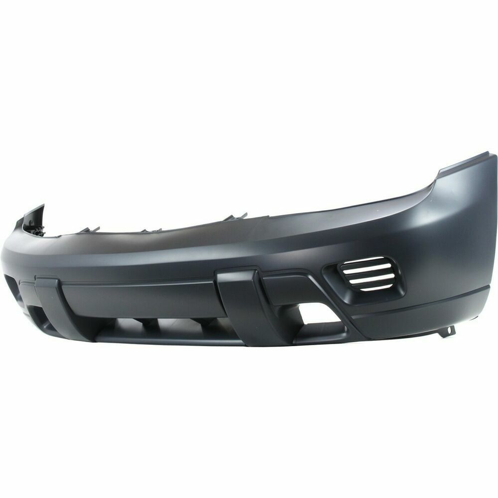GM1000640 chevrolet trailblazer 2002 2009 bumper front smooth primed without fog lamp hole 2