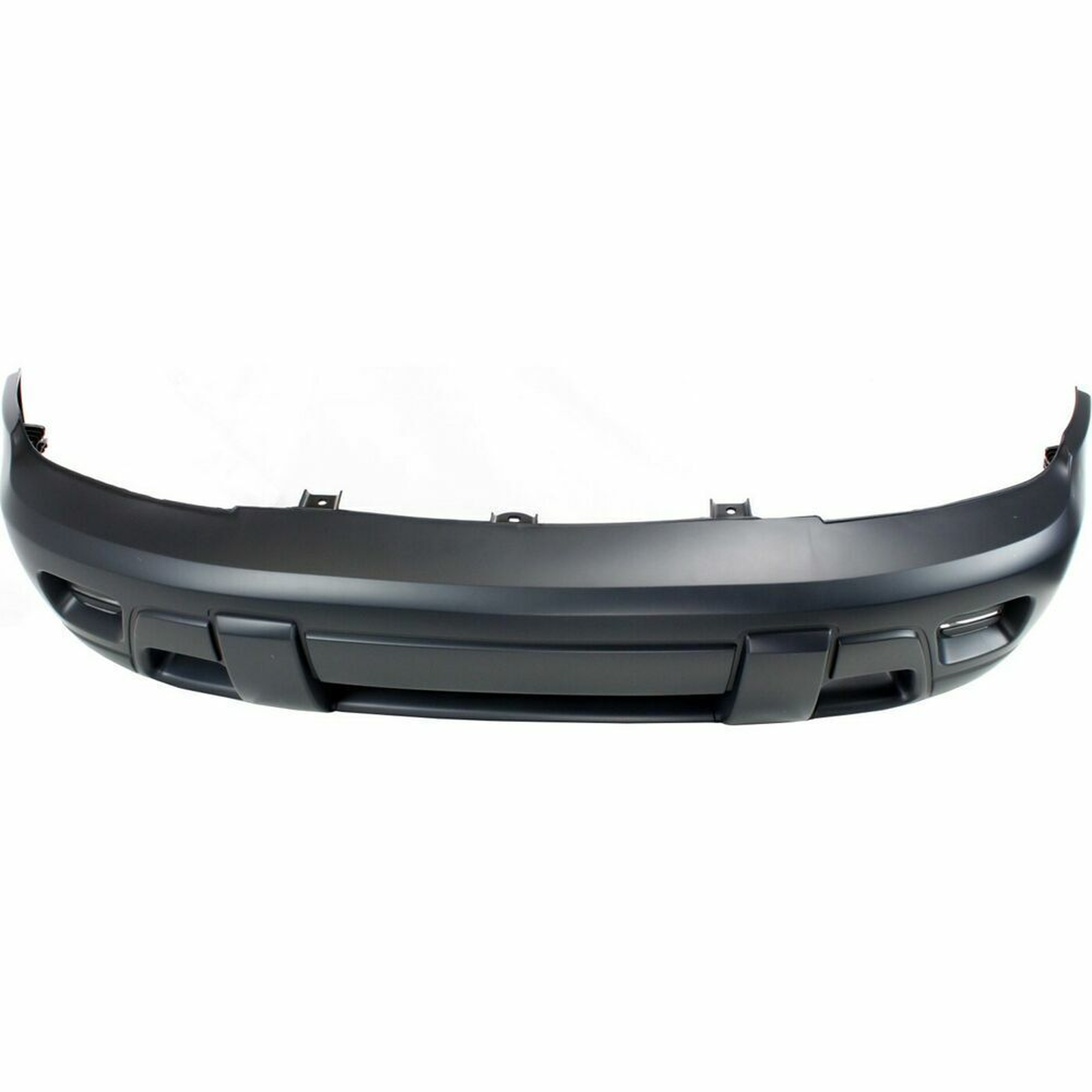 GM1000640 chevrolet trailblazer 2002 2009 bumper front smooth primed without fog lamp hole 5