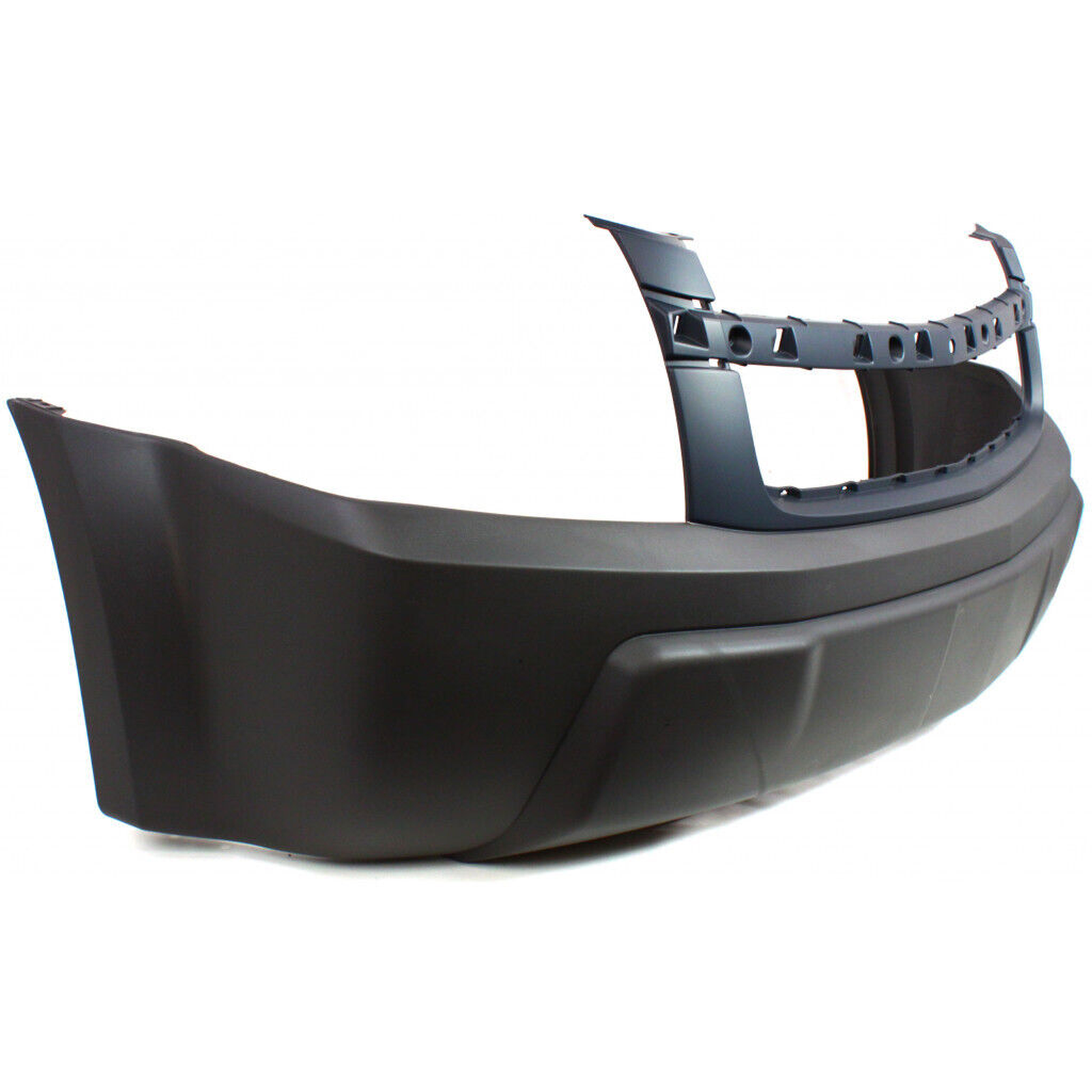 GM1000725 chevrolet equinox 2005 2006 bumper front ls model without fog lamp black texture 5
