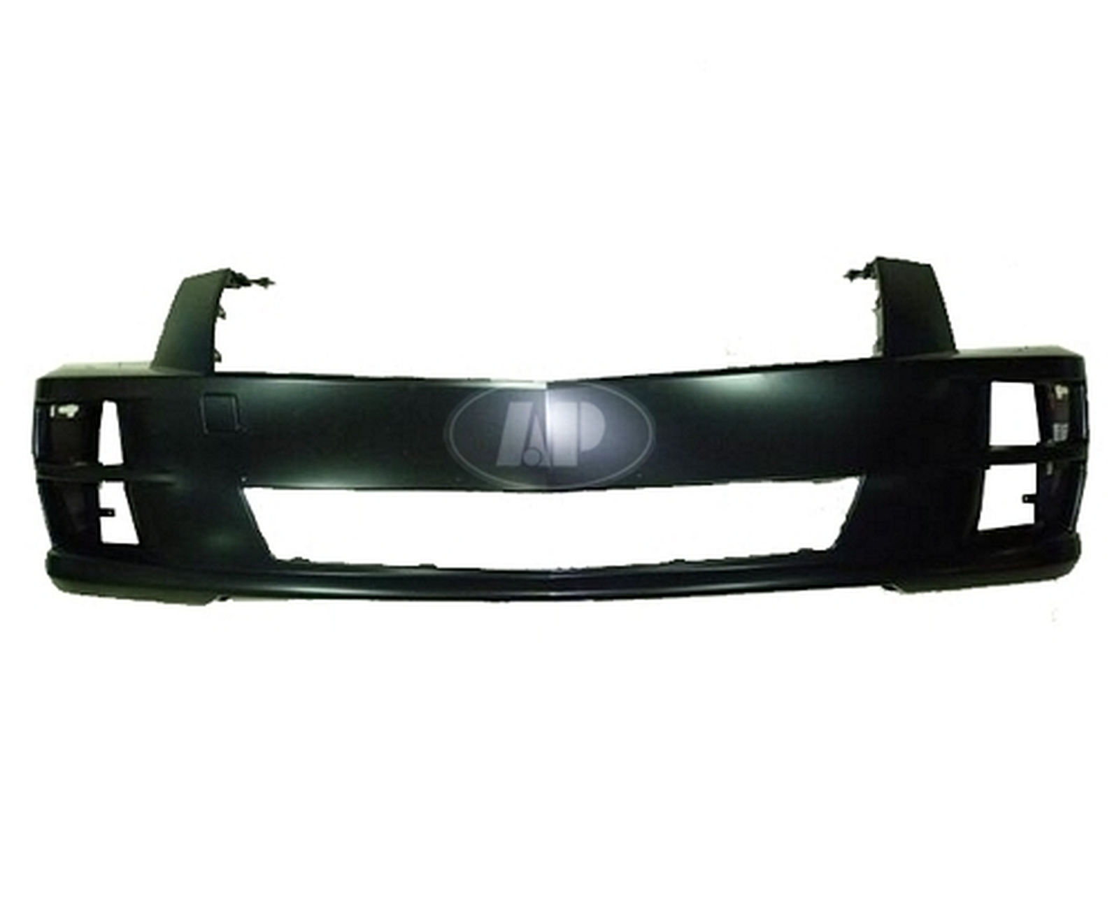 GM1000874 cadillac sts 2008 2011 bumper front without h lp wash hole primed gm1000874 1