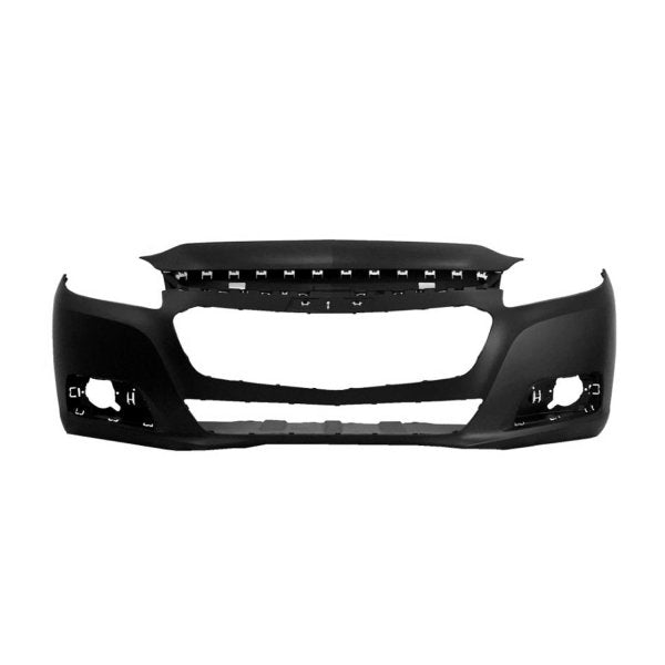CHEVROLET MALIBU 2013-2015 — FRONT BUMPER PRIMED; W/O BOWTIE INDENTATION; FITS 2014-15 & LIMITED 2016