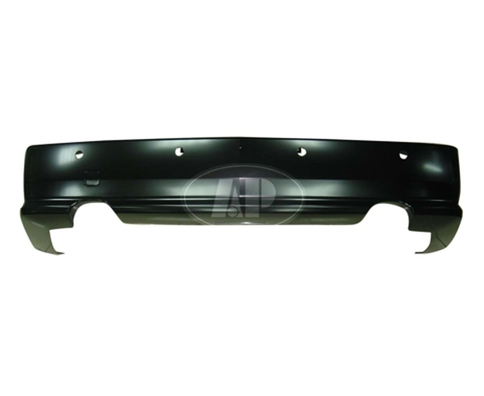 GM1100675 cadillac srx 2006 2007 bumper rear primed with sensor without sport gm1100675 1