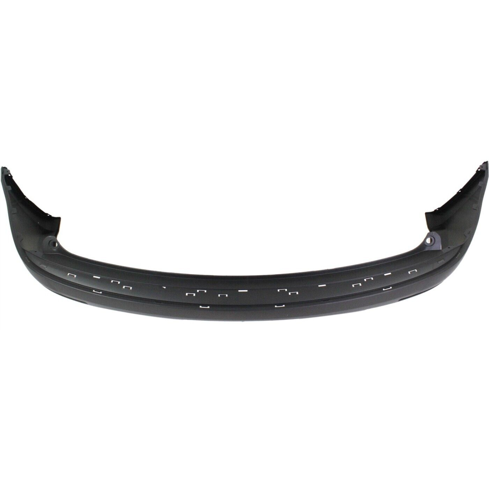 GM1100805 gmc acadia 2007 2012 bumper rear without sensor hole textured black exclude dena 4