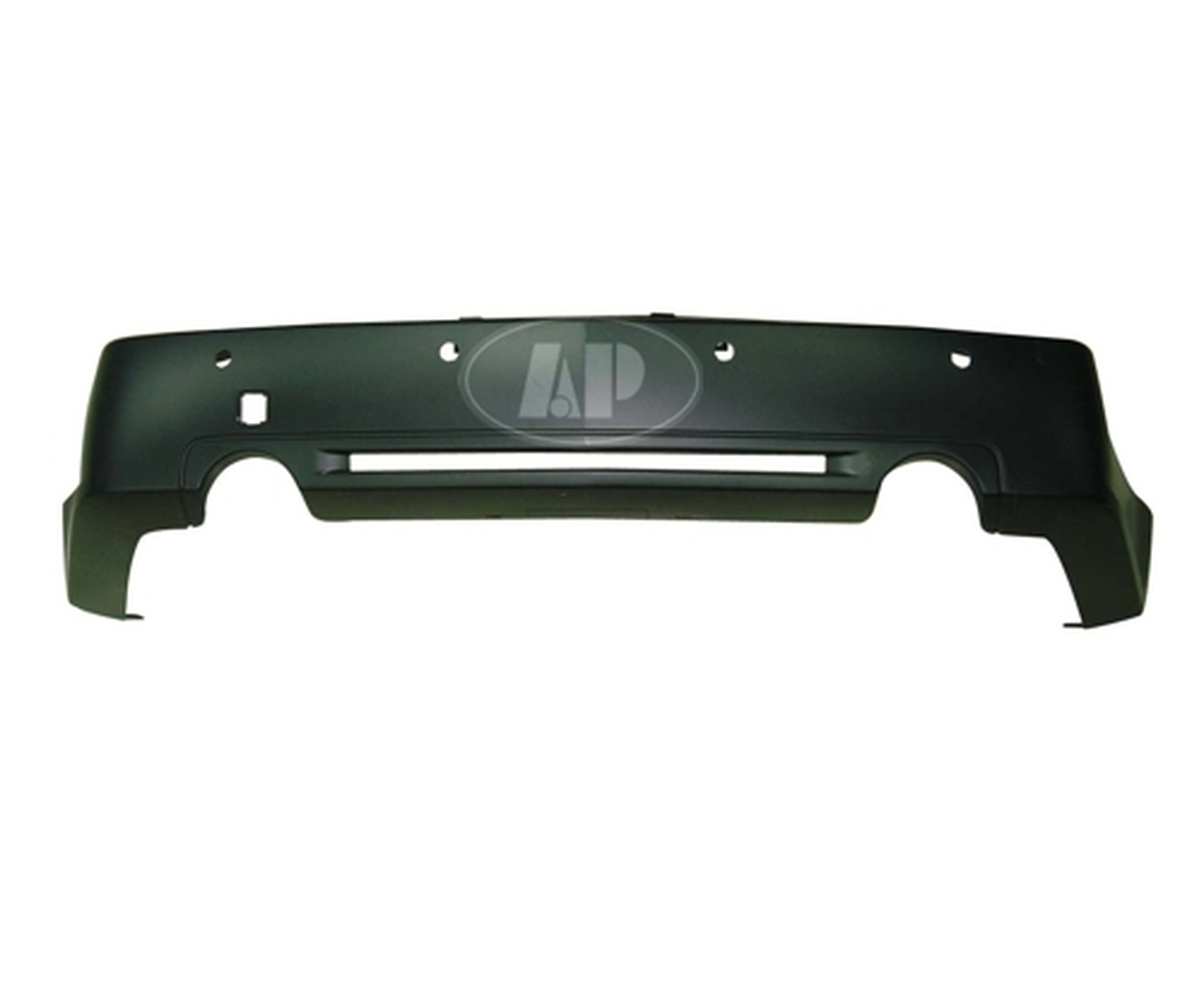 GM1100826 cadillac srx 2007 bumper rear primed with sport model with sensor hole gm1100826 1