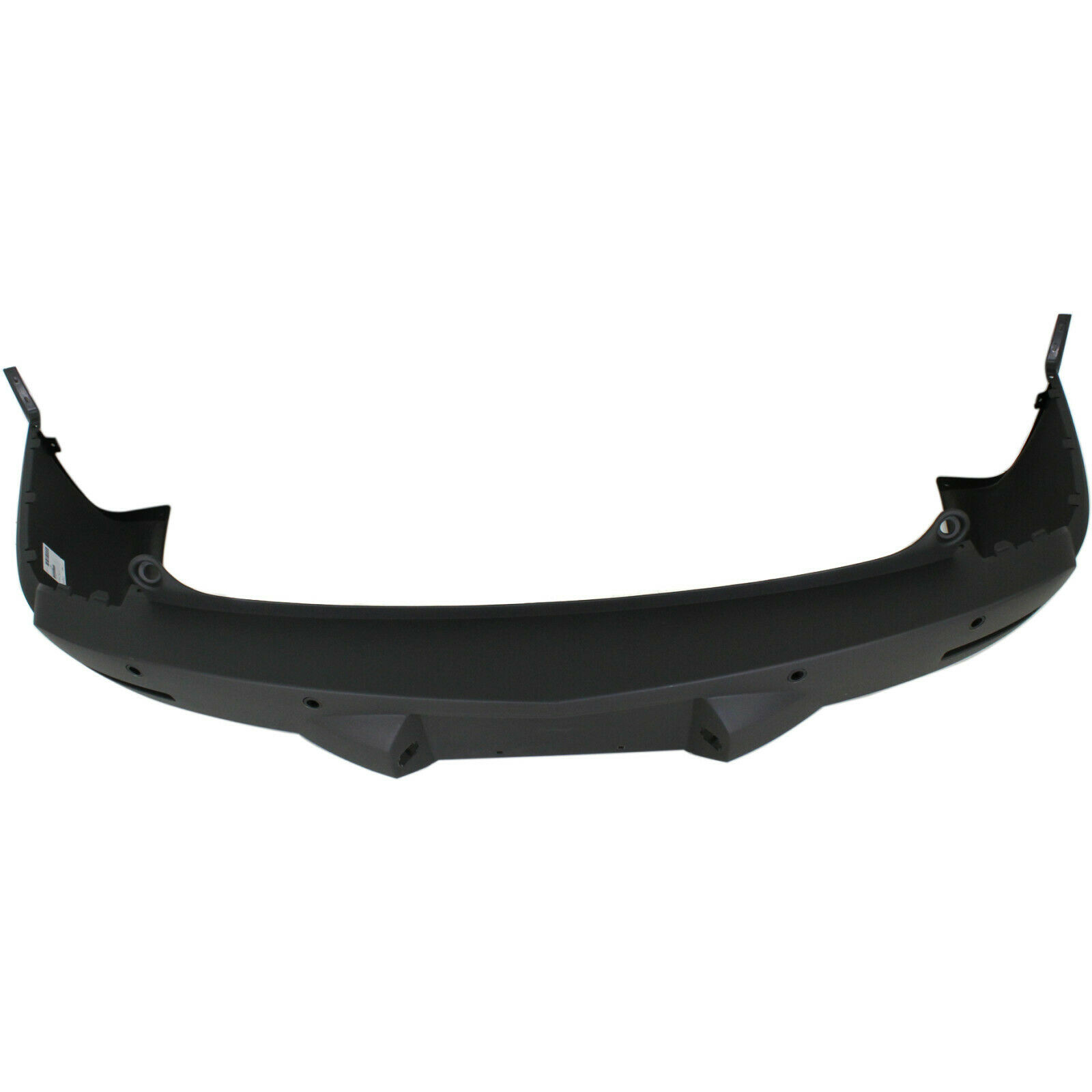 GM1100842 chevrolet traverse 2009 2012 bumper rear single exhaust textured with sensor hol 4