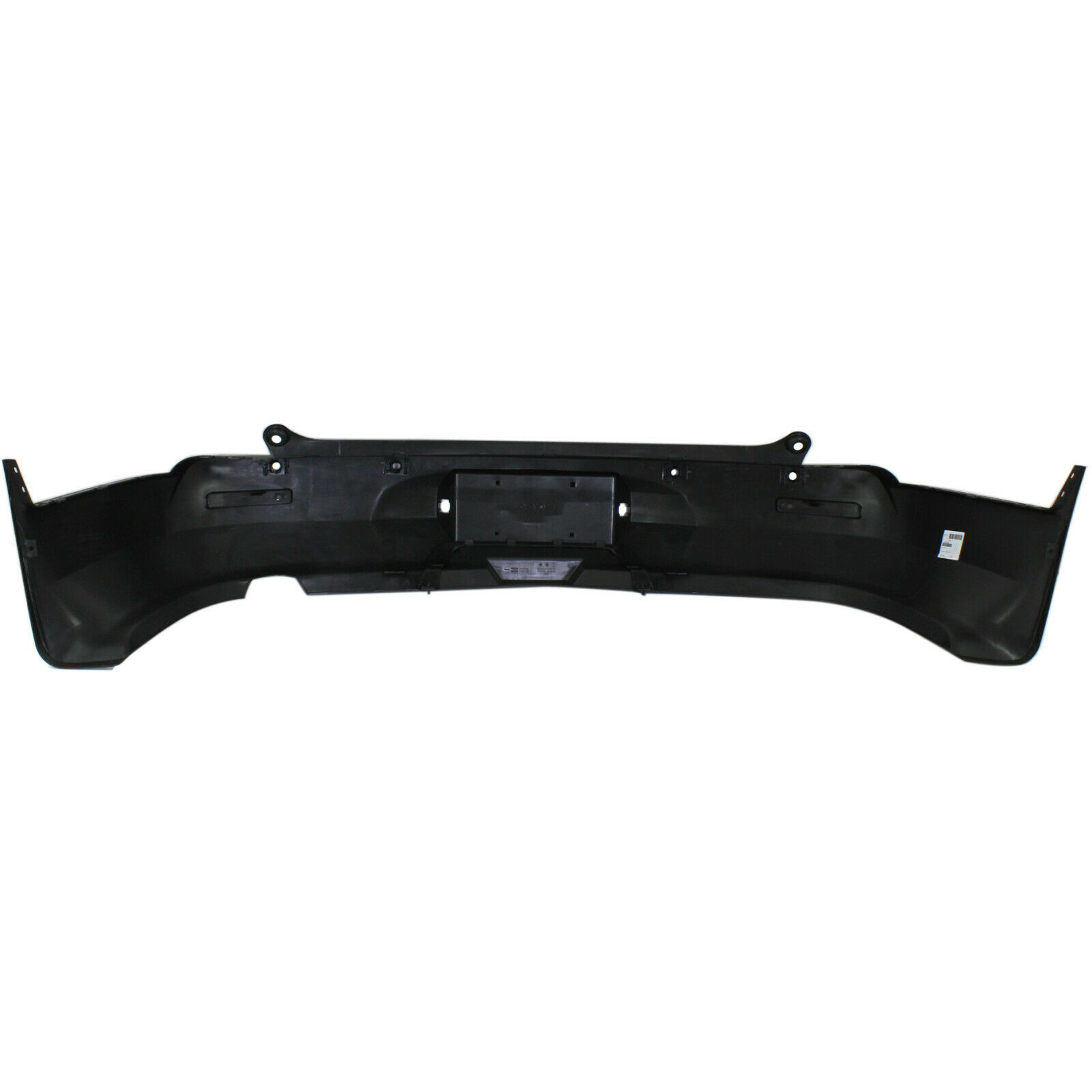 GM1100842 chevrolet traverse 2009 2012 bumper rear single exhaust textured with sensor hol 5