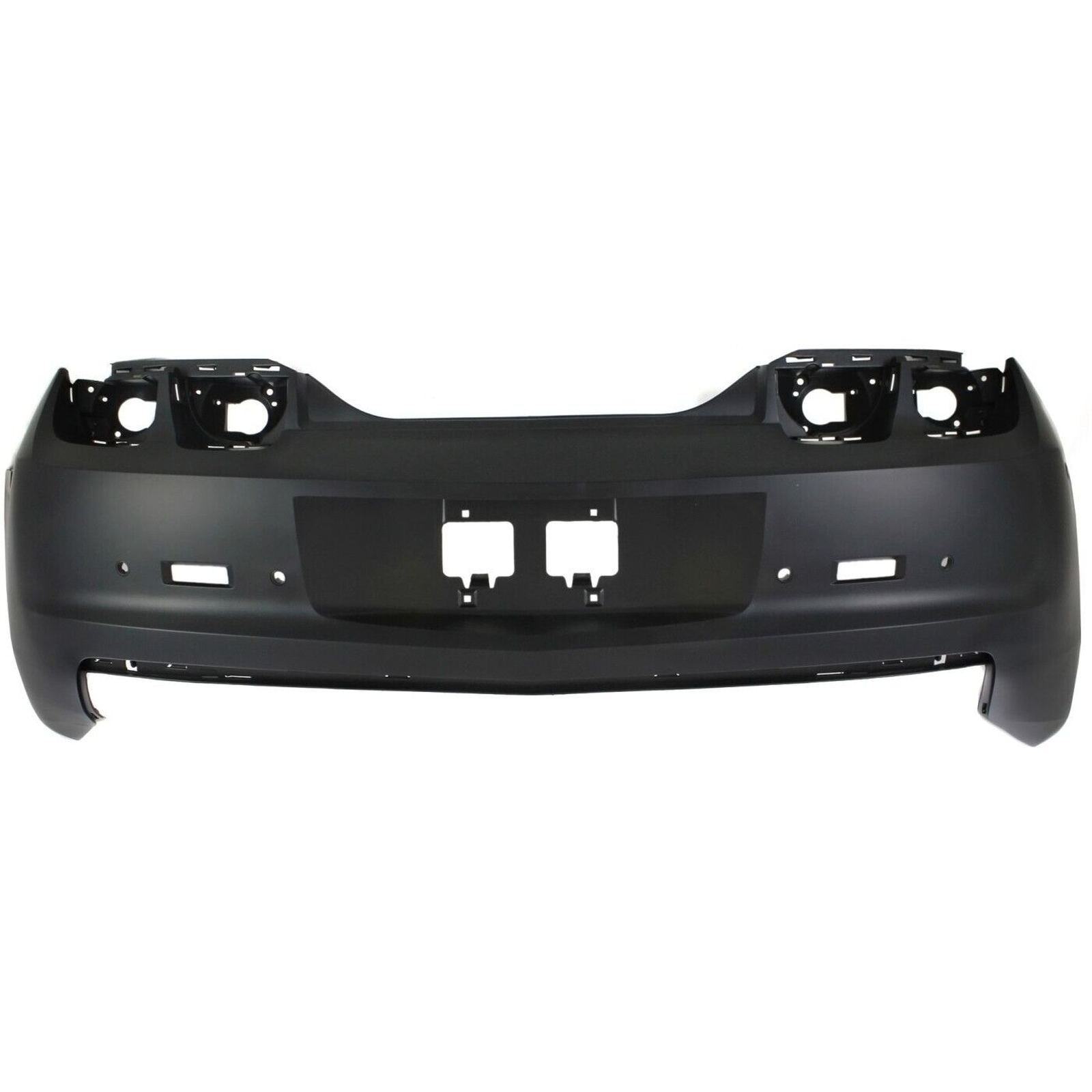 GM1100847 chevrolet camaro 2010 2013 bumper rear with sensor hole without tow hooks primed 2