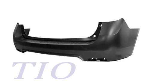 CHEVROLET EQUINOX 2010-2017 — REAR BUMPER PRIMED; W/O OBJECT SENSOR HOLES ; EQUINOX 2010-2015