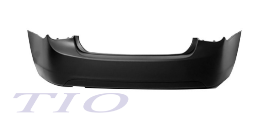 CHEVROLET CRUZE 2011-2015 — REAR BUMPER PRIMED; W/O SENSORS; 1-PIECE; ECO/LS/LT/LTZ MODELS; 2011-2015/LTD 2016