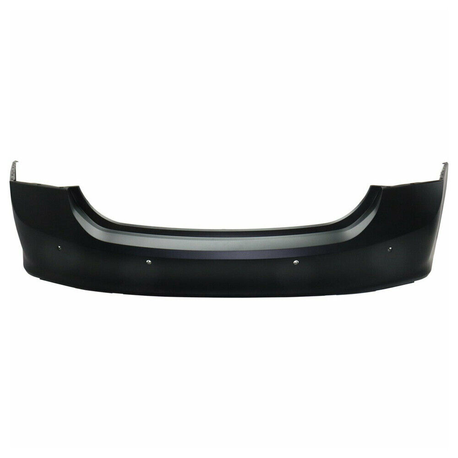GM1100981 chevrolet malibu 2016 2018 bumper rear primed with 2 parallel park blind spot 4  1