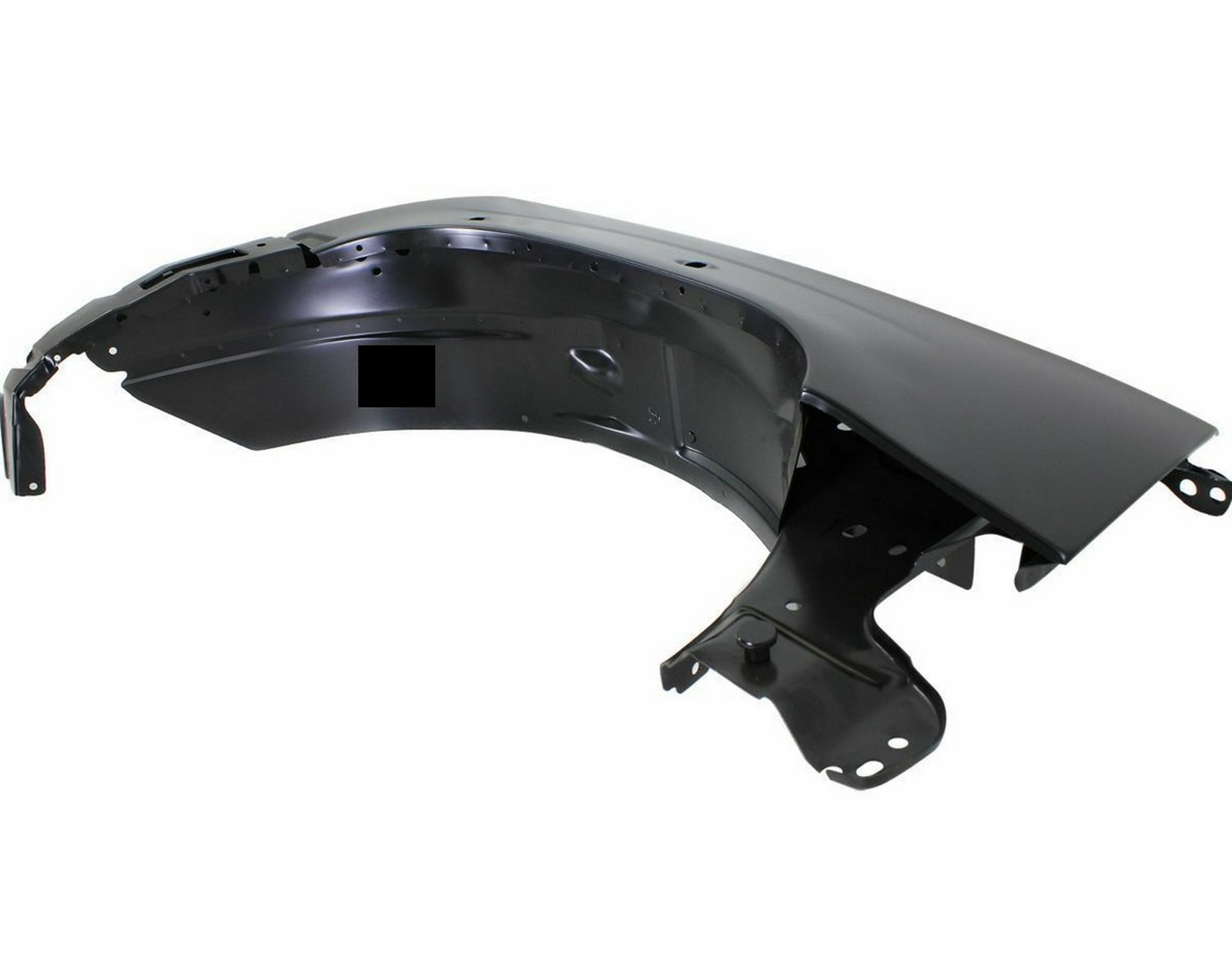 GM1241310 cadillac escalade 2002 2006 front right fender with clad hole gm1241310 5