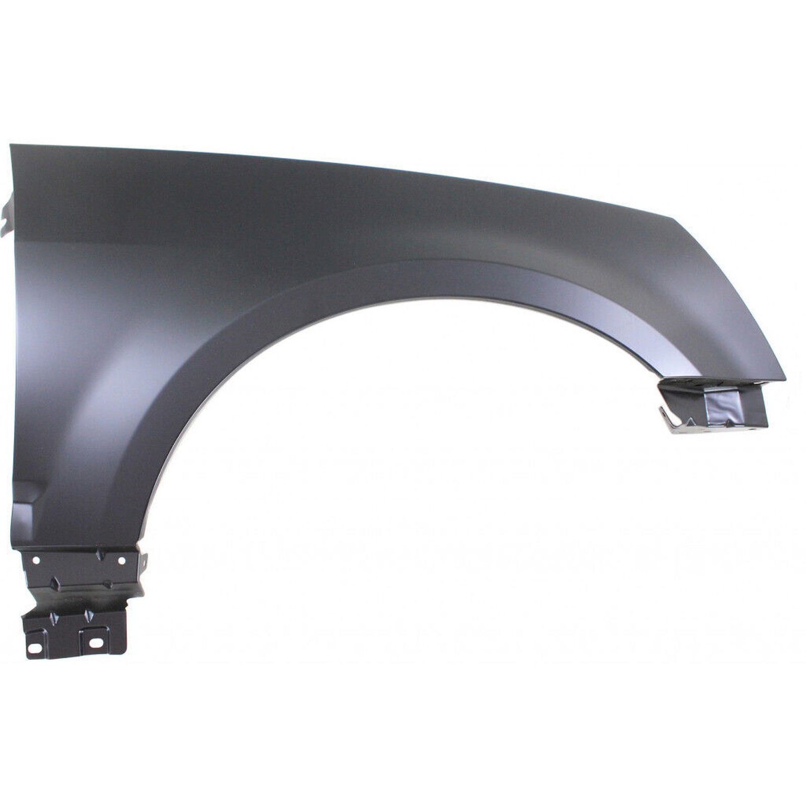 GM1241316C cadillac srx 2006 2007 front right fender without side lamp hole steel capa gm12 2