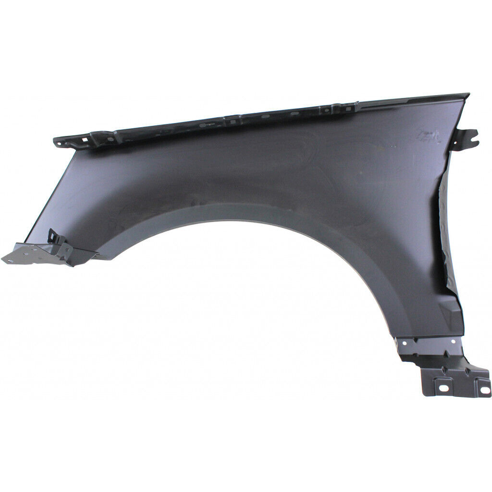 GM1241316C cadillac srx 2006 2007 front right fender without side lamp hole steel capa gm12 3