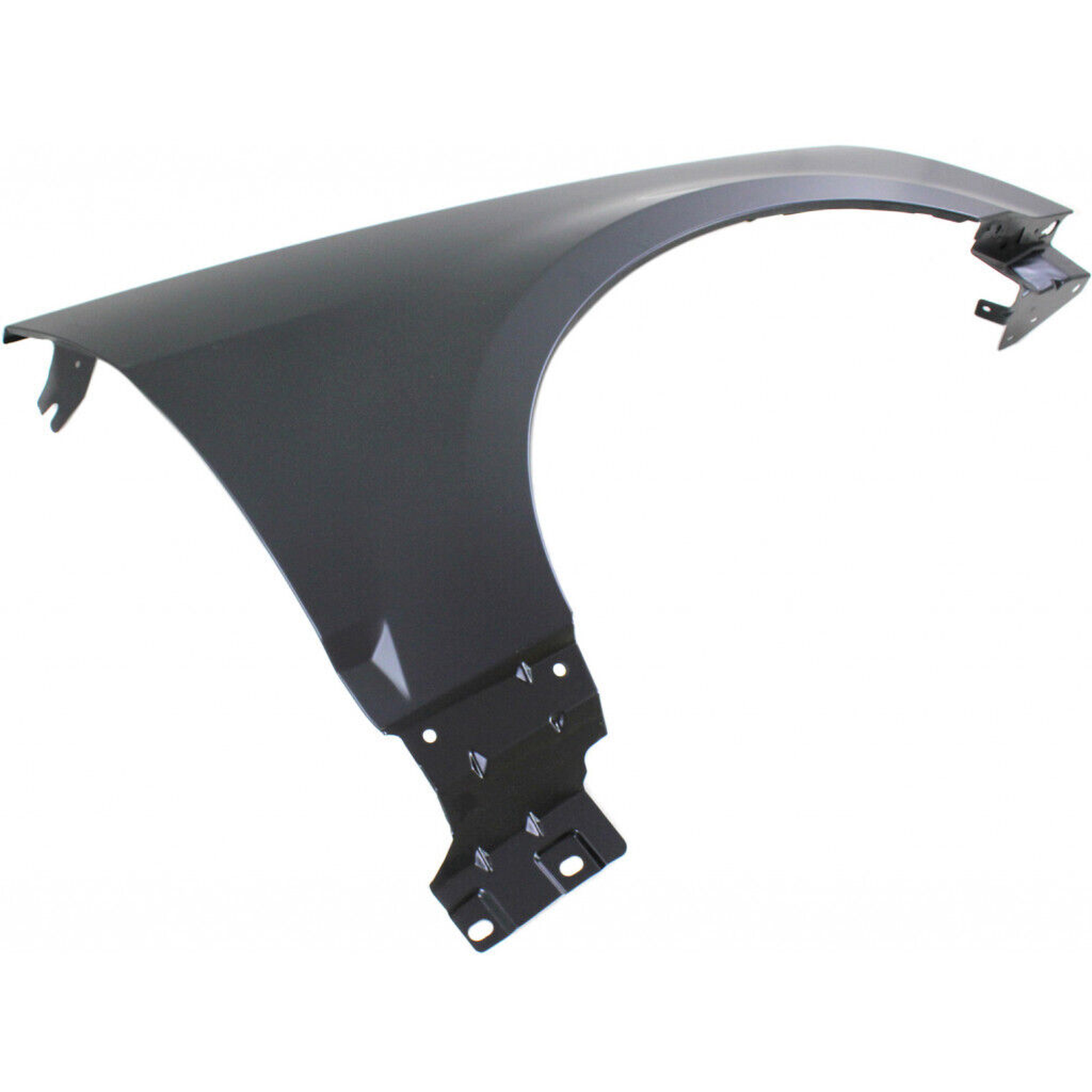 GM1241316C cadillac srx 2006 2007 front right fender without side lamp hole steel capa gm12 4