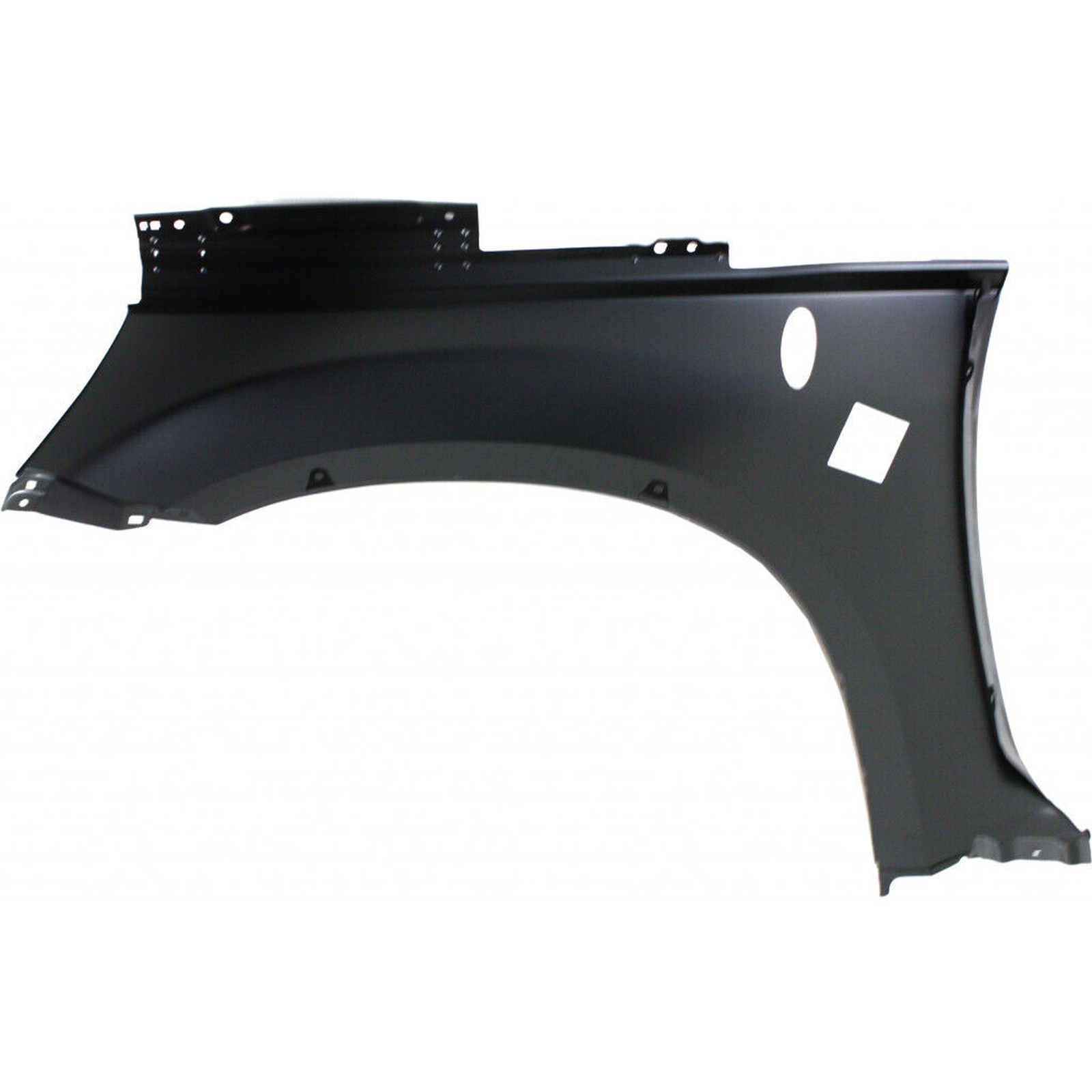 GM1241319 pontiac torrent 2006 front right fender with antenna hole gm1241319 3