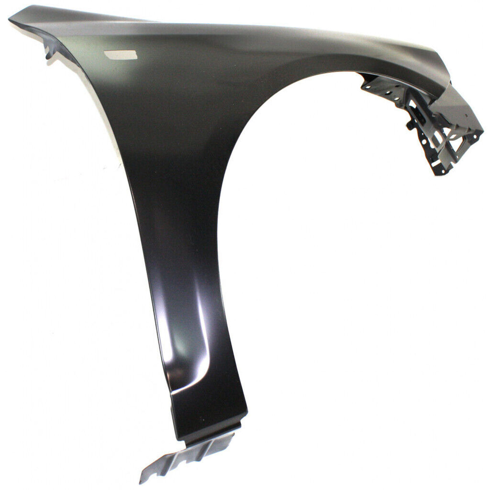 GM1241351 chevrolet malibu 2008 front right fender with side lamp hole gm1241351 4