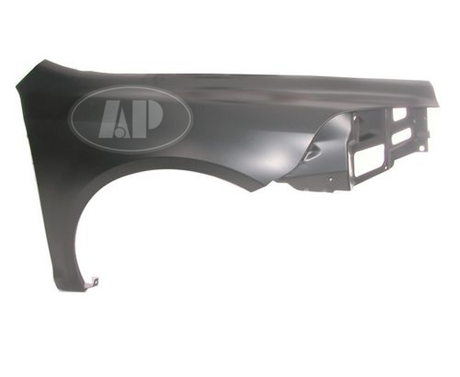 GM1241356 chevrolet malibu 2009 2012 front right fender without side lamp hole gm1241356 1