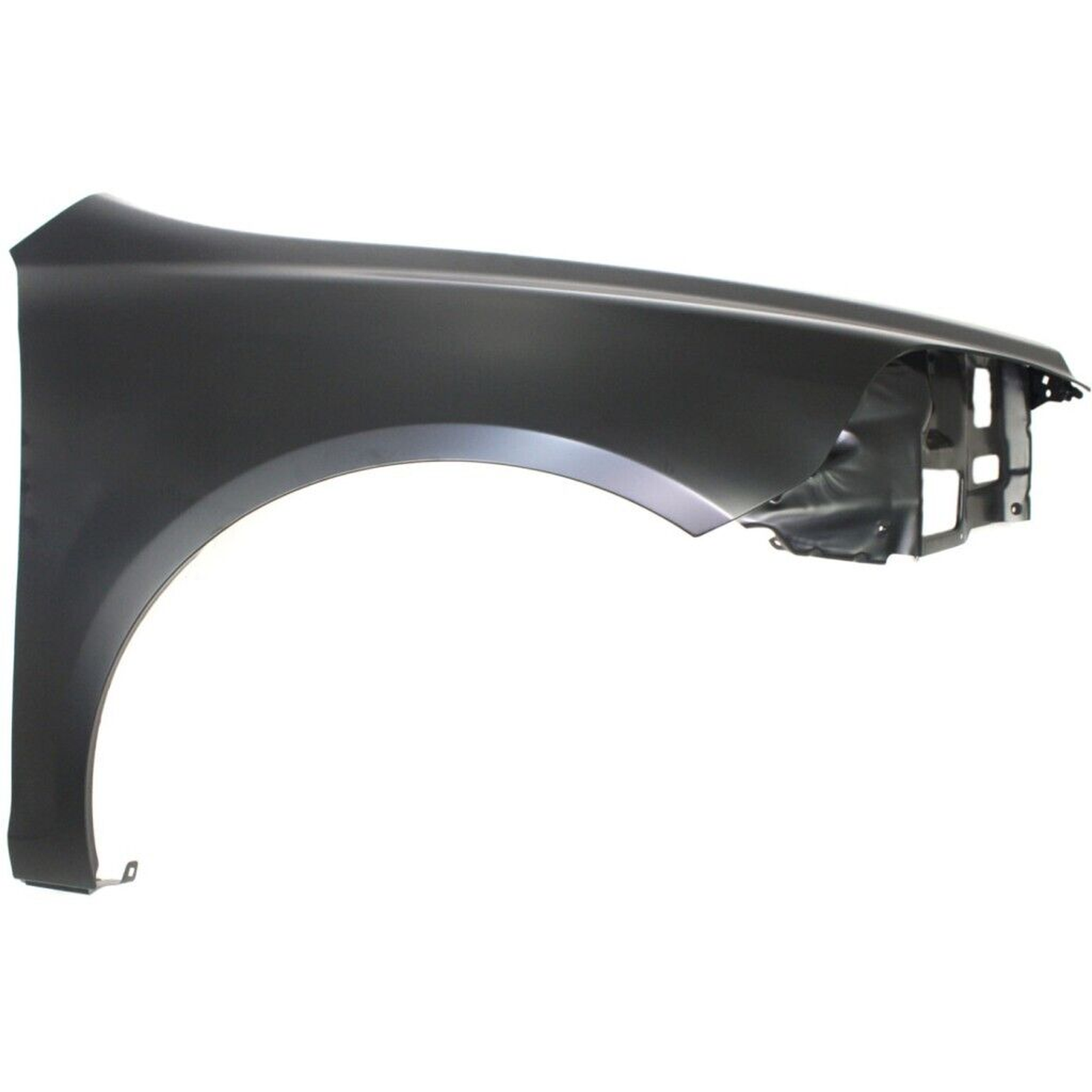 GM1241356 chevrolet malibu 2009 2012 front right fender without side lamp hole gm1241356 2