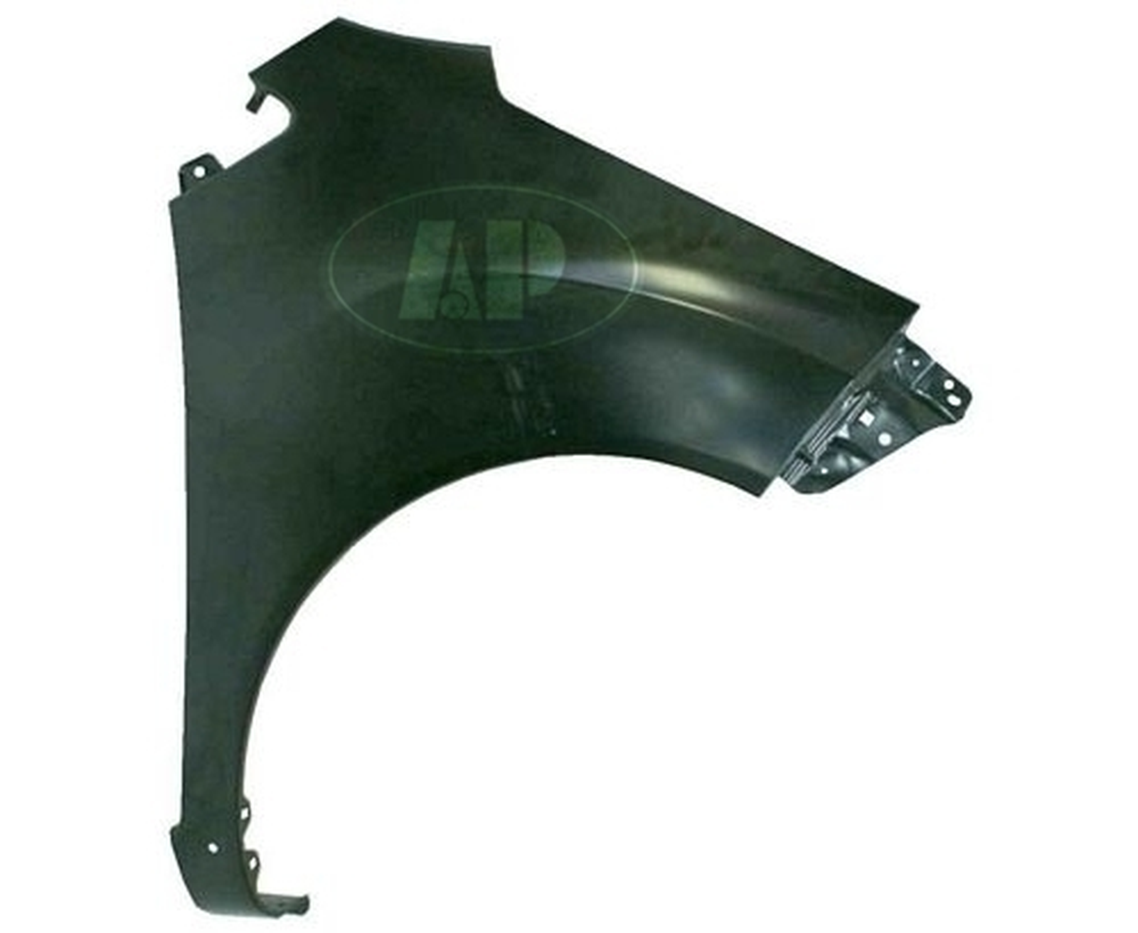 GM1241378 chevrolet spark 2013 2015 front right fender with moulding without marker gm1241 1