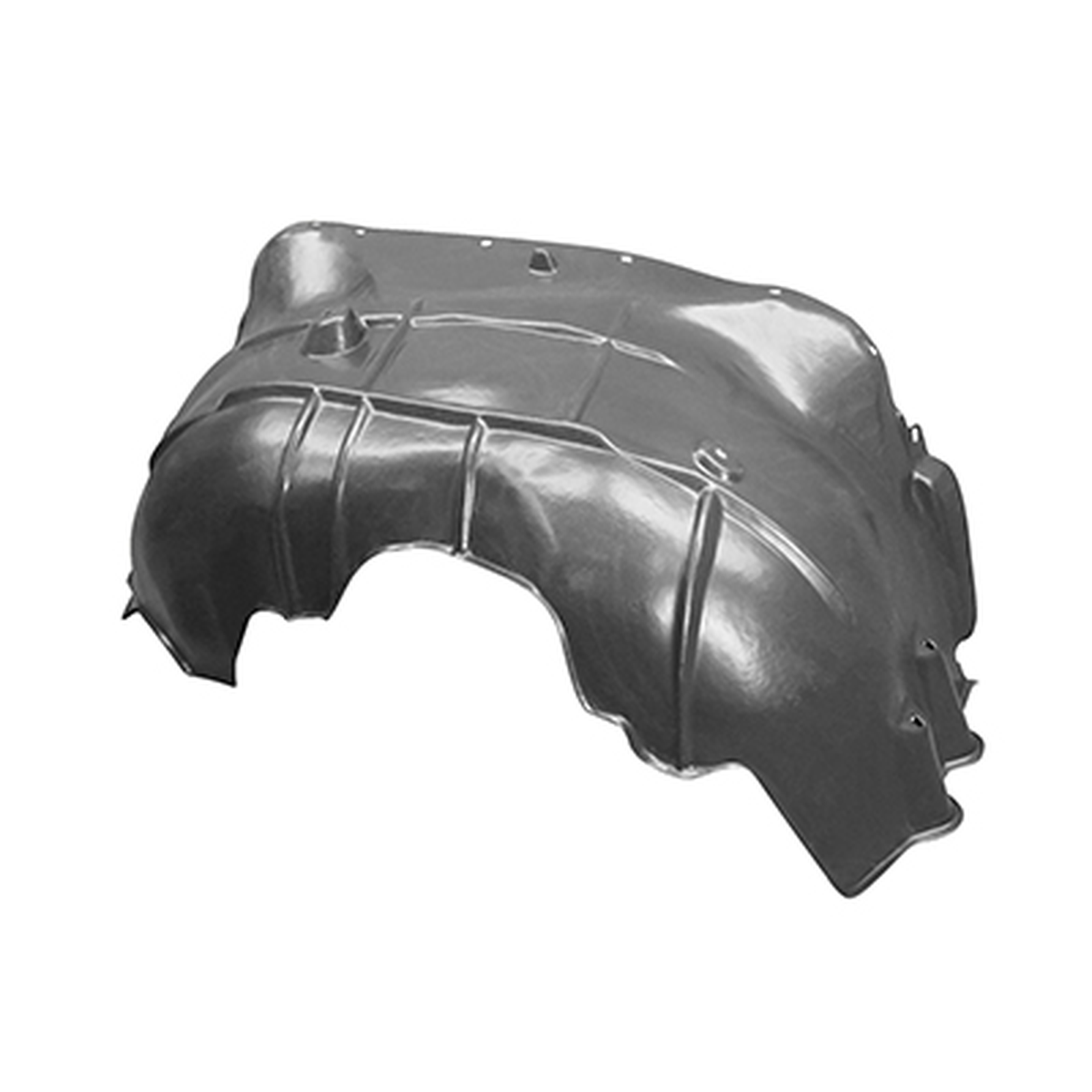 GM1248259 chevrolet pickup chevy silv 1500 legacy 2019 front left fender liner vacuum mold 1