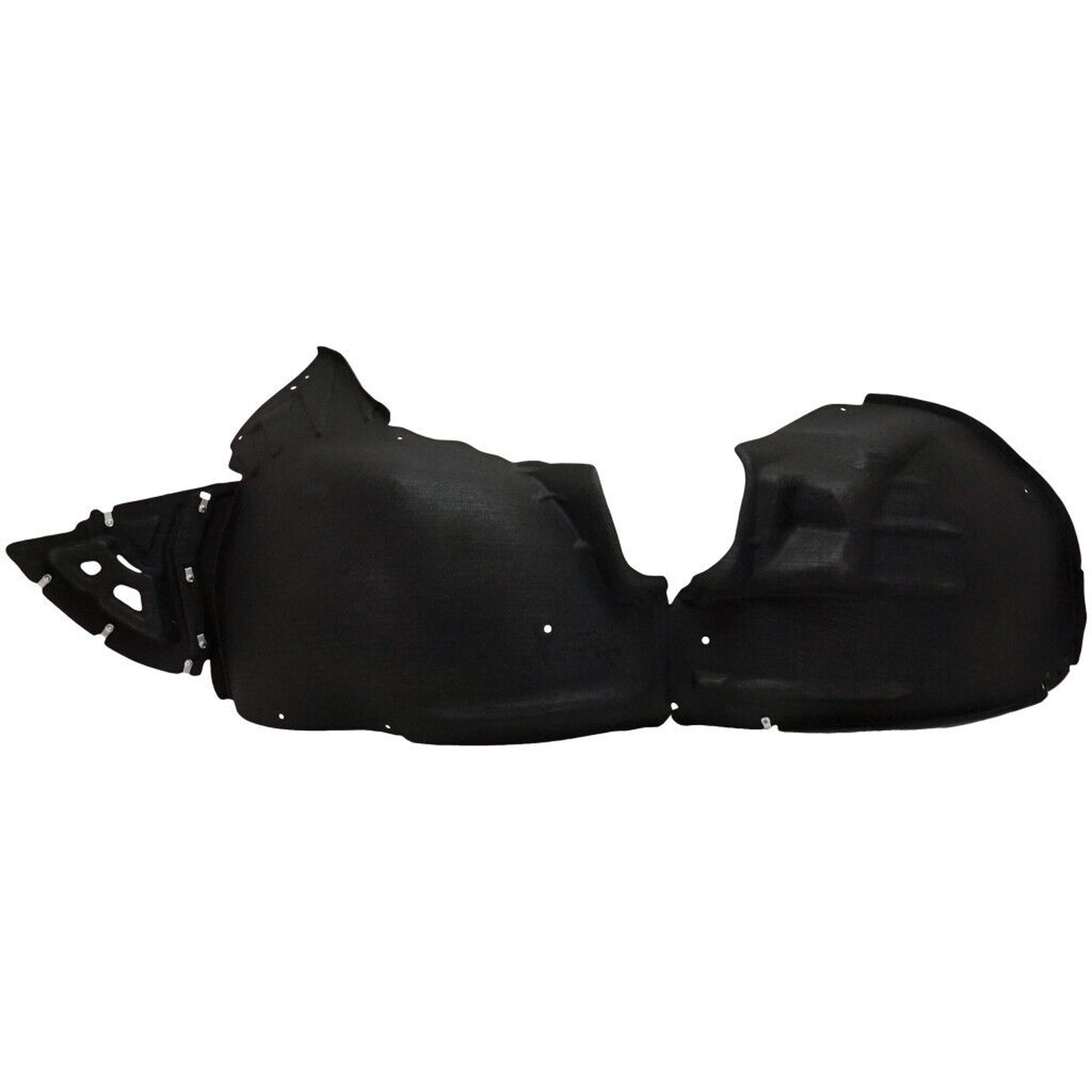 GM1248302 chevrolet malibu 2019 front left fender liner heat formed with fuel ext pkg gm12 5