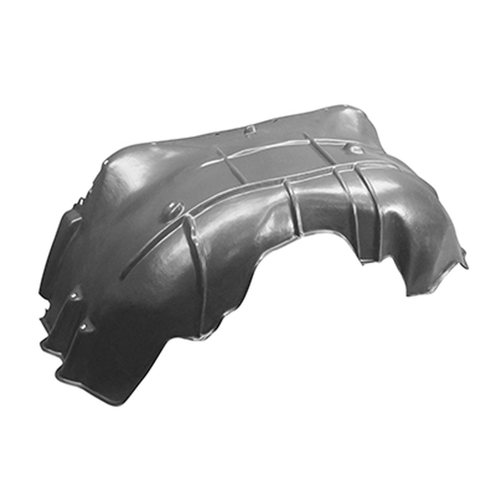 GM1249259 chevrolet pickup chevy silv 1500 legacy 2019 front right fender liner vacuum mol 1