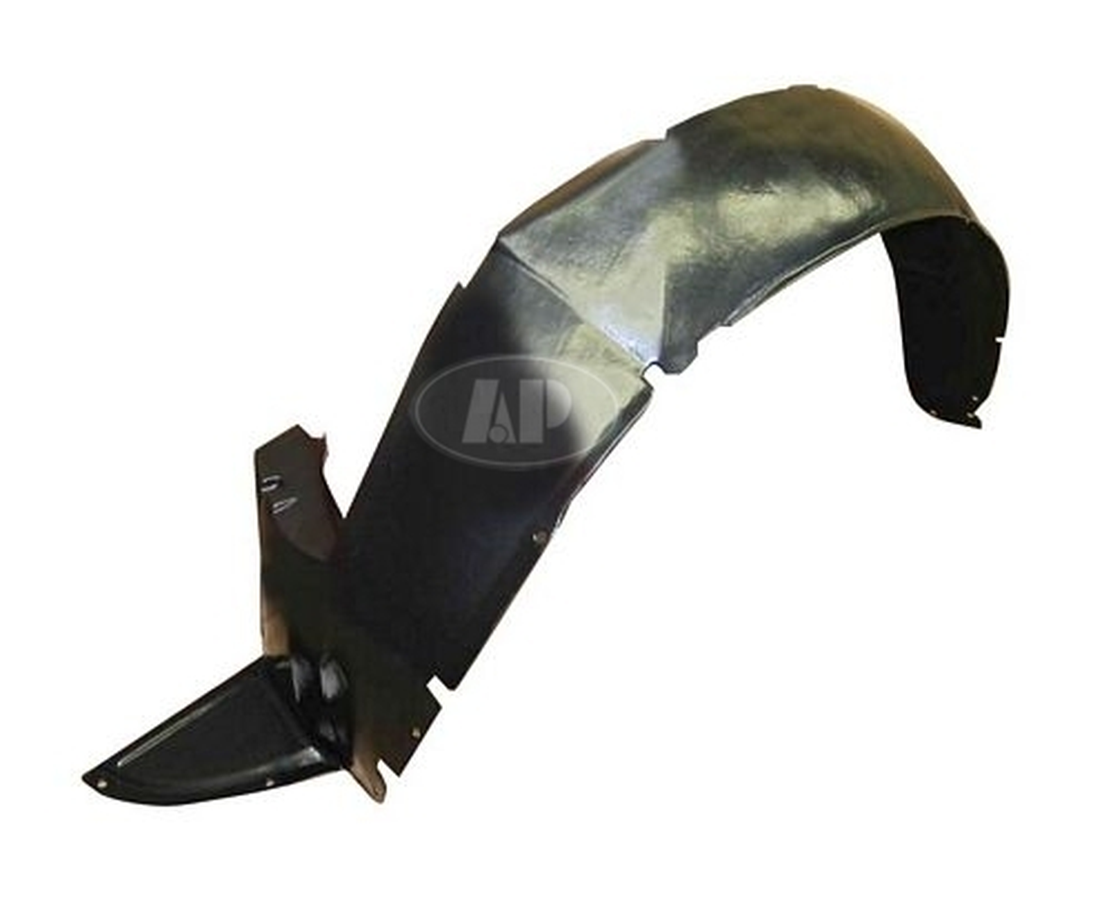 GM1250108 chevrolet uplander 2005 2009 front left fender liner rear section gm1250108 1