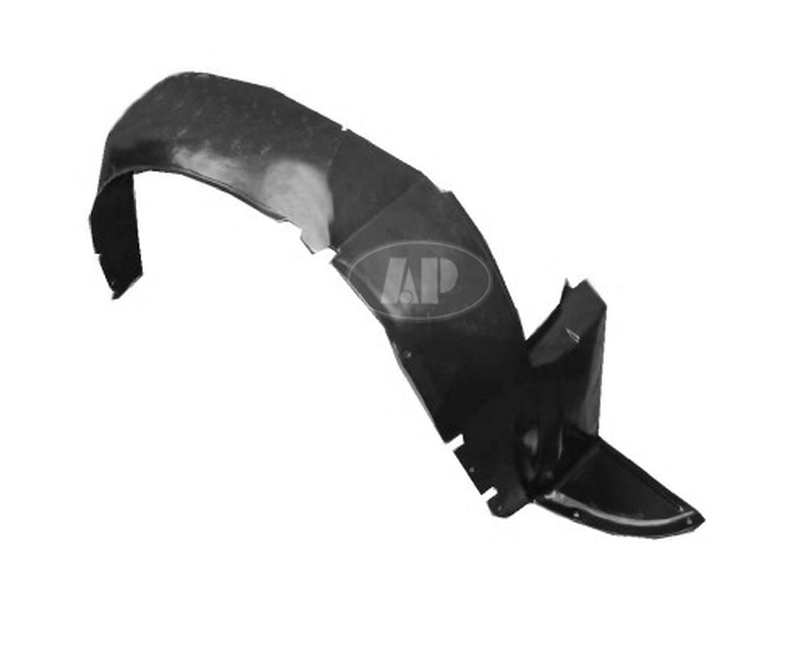 GM1251108 chevrolet uplander 2005 2009 front right fender liner rear section gm1251108 1